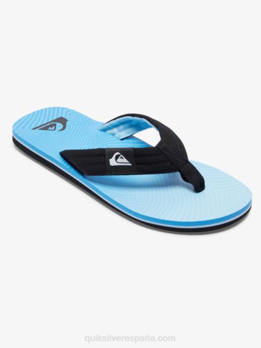 azul 8 sandalias molokai layback D6T4D503 hombres Quiksilver