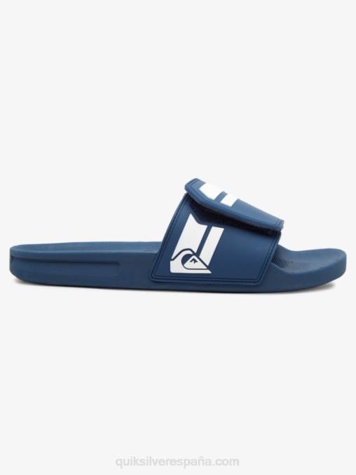 azul blanco deslizadores de ajuste deslizante rivi D6T4D1017 hombres Quiksilver