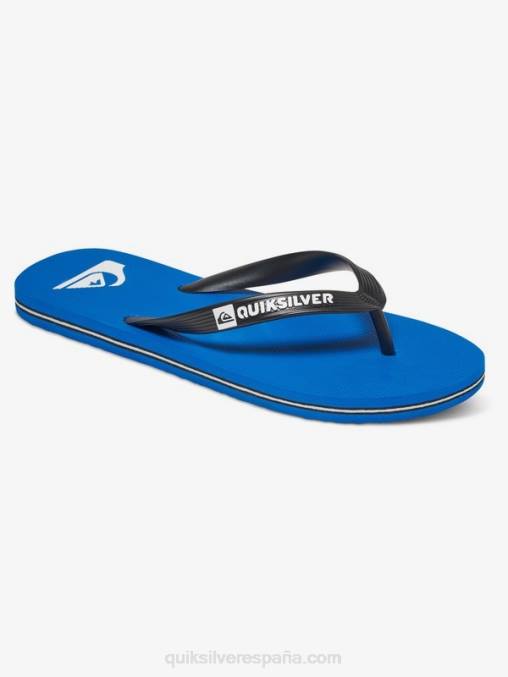 azul negro chanclas molokai D6T4D1589 hombres Quiksilver