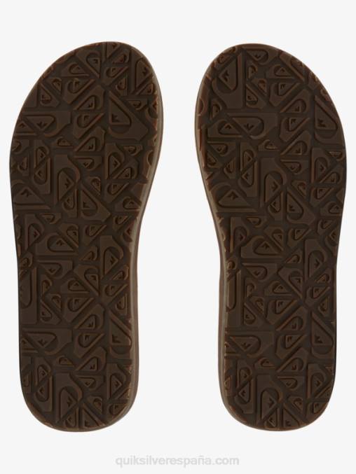 bronceado 1 sandalias carver con núcleo de ante D6T4D874 hombres Quiksilver
