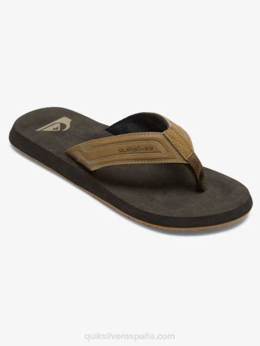 bronceado 1 sandalias core con llave inglesa D6T4D973 hombres Quiksilver