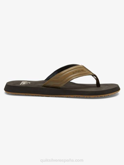 bronceado 1 sandalias core con llave inglesa D6T4D973 hombres Quiksilver