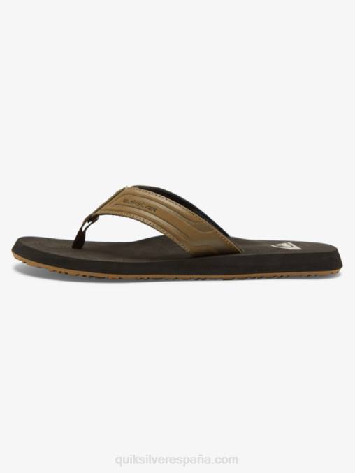 bronceado 1 sandalias core con llave inglesa D6T4D973 hombres Quiksilver
