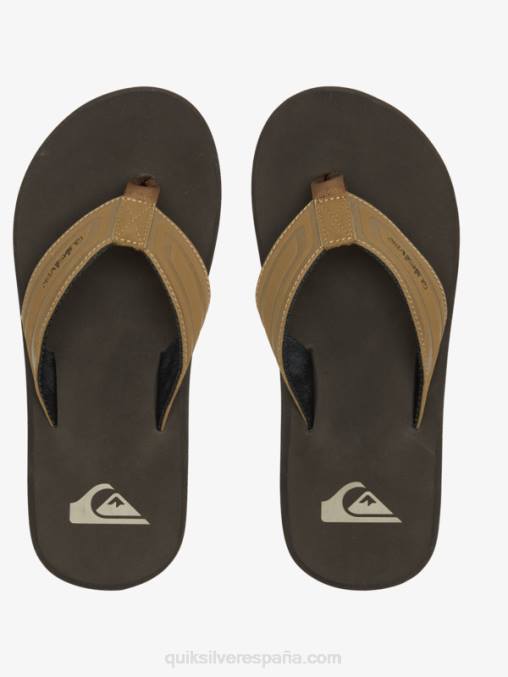 bronceado 1 sandalias core con llave inglesa D6T4D973 hombres Quiksilver