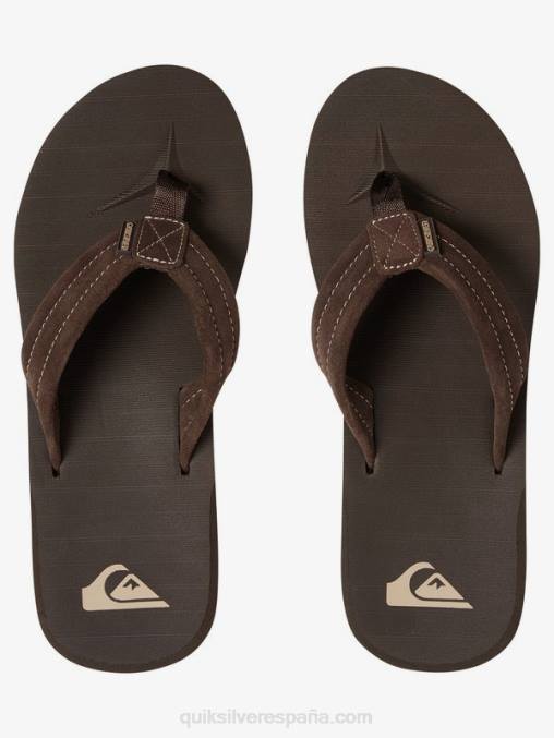 demitasse - sólido sandalias carver de ante D6T4D1631 hombres Quiksilver