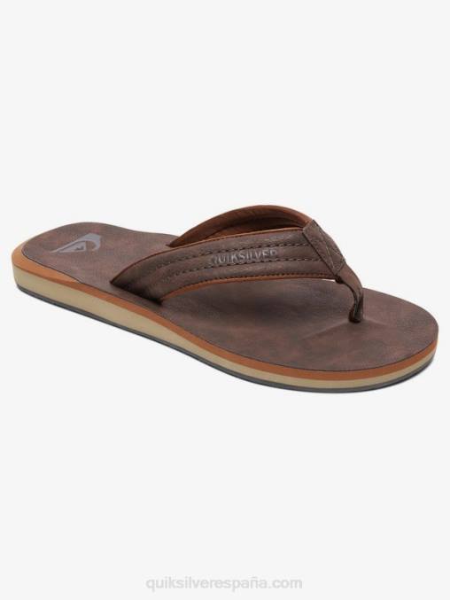 demitasse - sólido sandalias carver de nubuck D6T4D919 hombres Quiksilver