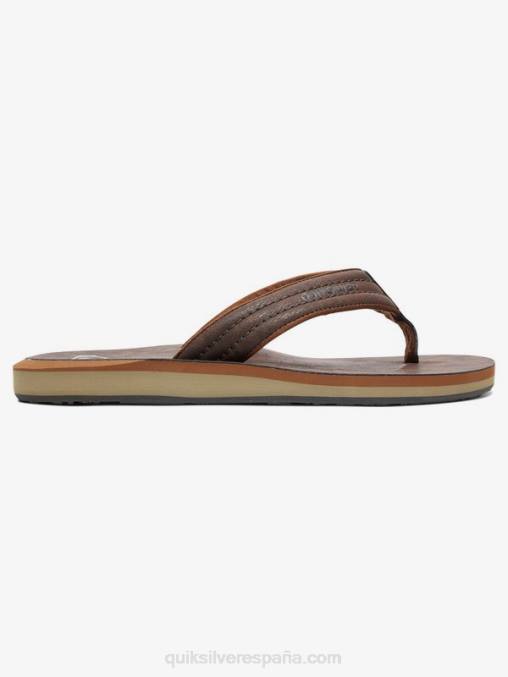 demitasse - sólido sandalias carver de nubuck D6T4D919 hombres Quiksilver