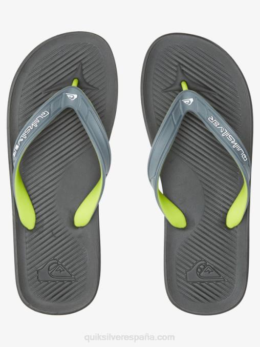 gris 1 chanclas haleiwa core D6T4D953 hombres Quiksilver