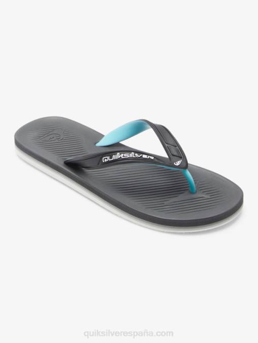 gris 2 chanclas haleiwa core D6T4D952 hombres Quiksilver