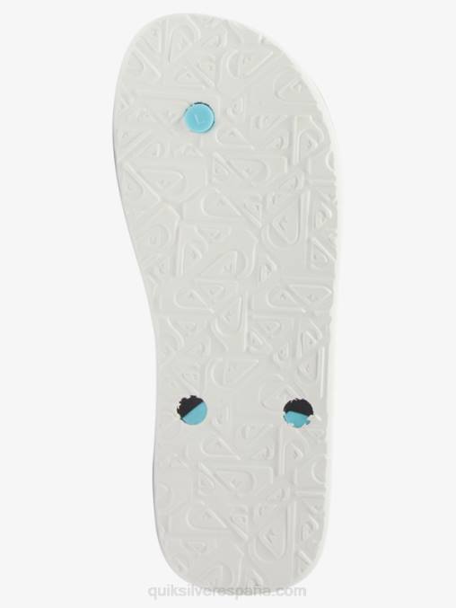 gris 2 chanclas haleiwa core D6T4D952 hombres Quiksilver