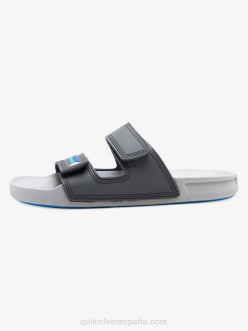 gris azul sandalias Rivi con doble ajuste D6T4D1079 hombres Quiksilver