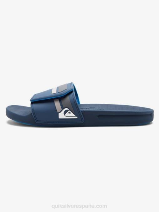 gris azulado deslizadores de ajuste deslizante rivi D6T4D1018 hombres Quiksilver