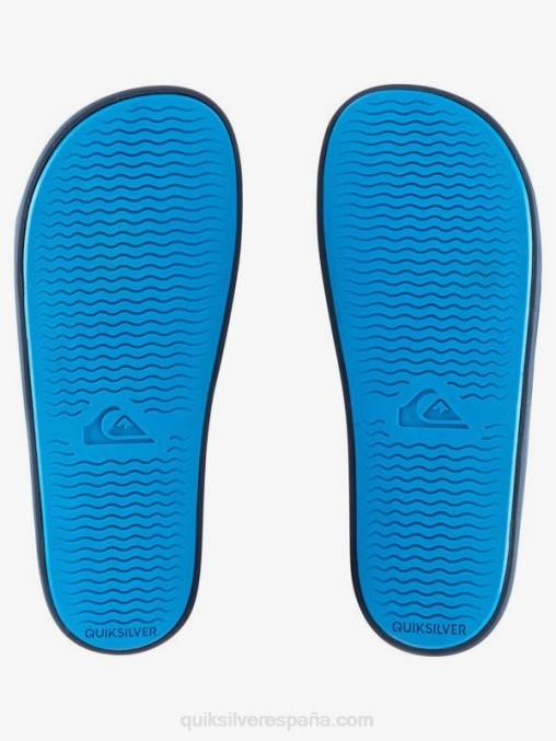 gris azulado deslizadores de ajuste deslizante rivi D6T4D1018 hombres Quiksilver