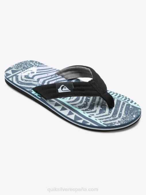 gris azulado sandalias molokai layback D6T4D504 hombres Quiksilver