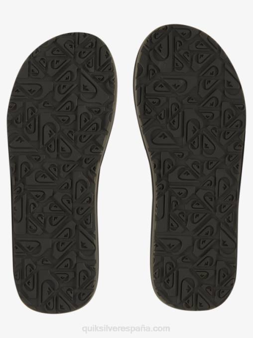 marrón 1 sandalias carver con núcleo de ante D6T4D877 hombres Quiksilver