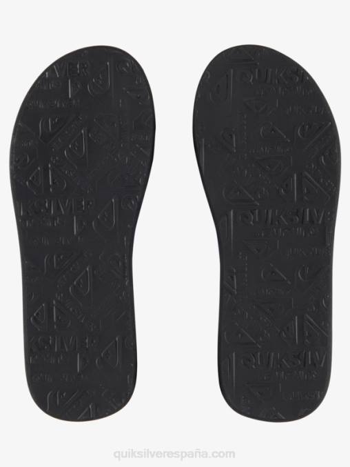 marrón 1 sandalias con estampado Carver D6T4D617 hombres Quiksilver
