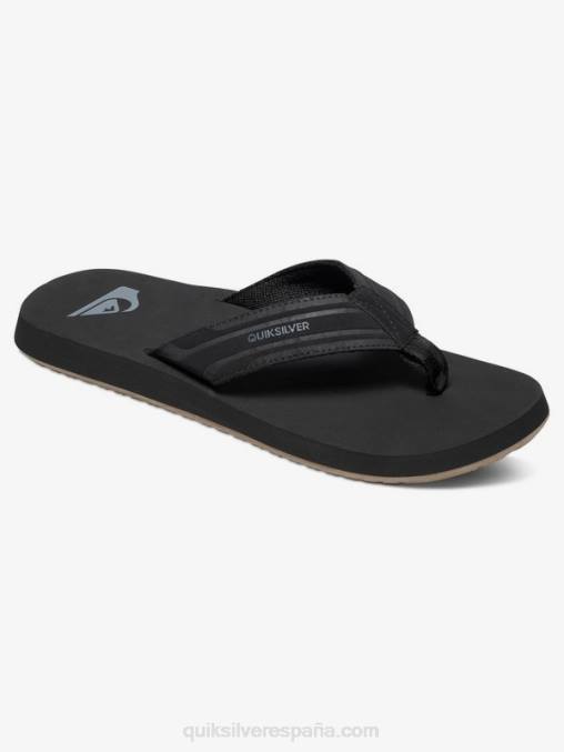 marrón oscuro sandalias de llave inglesa D6T4D1644 hombres Quiksilver