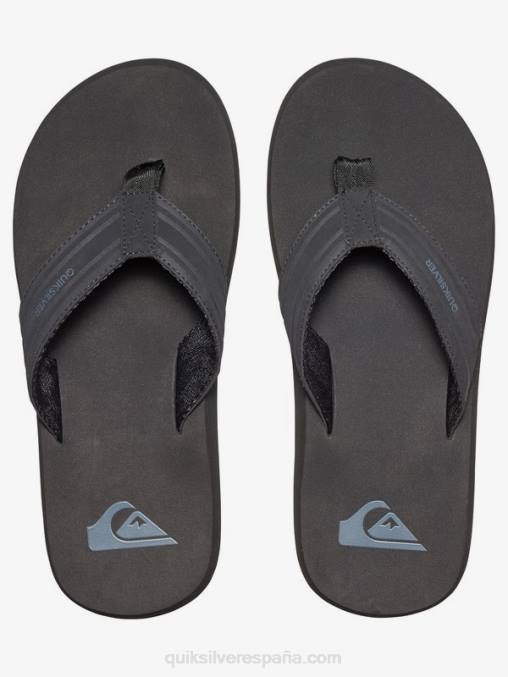 marrón oscuro sandalias de llave inglesa D6T4D1644 hombres Quiksilver