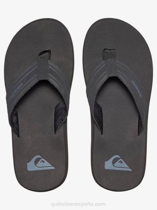 marrón oscuro sandalias de llave inglesa D6T4D1644 hombres Quiksilver