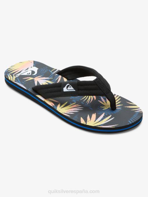 negro/azul/rosa sandalias molokai layback D6T4D501 hombres Quiksilver