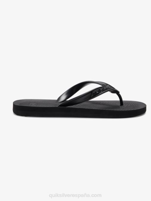 negro chanclas haleiwa core D6T4D950 hombres Quiksilver