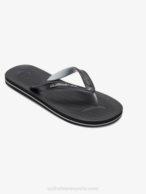 negro chanclas haleiwa core D6T4D951 hombres Quiksilver