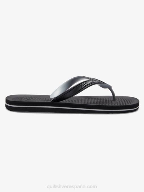 negro chanclas haleiwa core D6T4D951 hombres Quiksilver