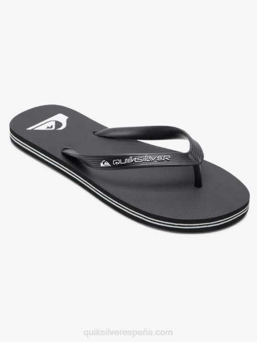 negro chanclas molokai core D6T4D592 hombres Quiksilver