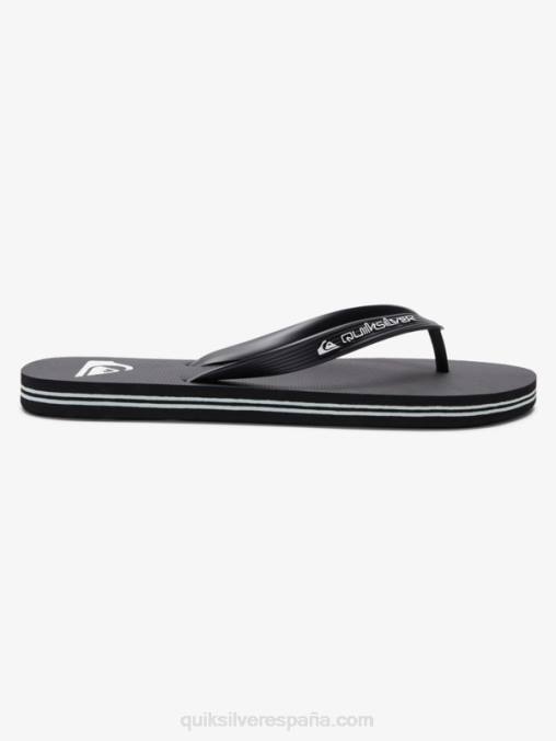 negro chanclas molokai core D6T4D592 hombres Quiksilver
