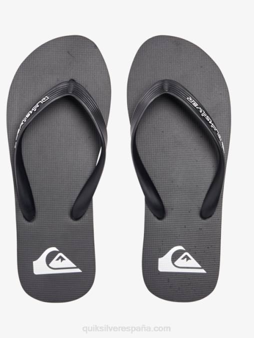 negro chanclas molokai core D6T4D592 hombres Quiksilver