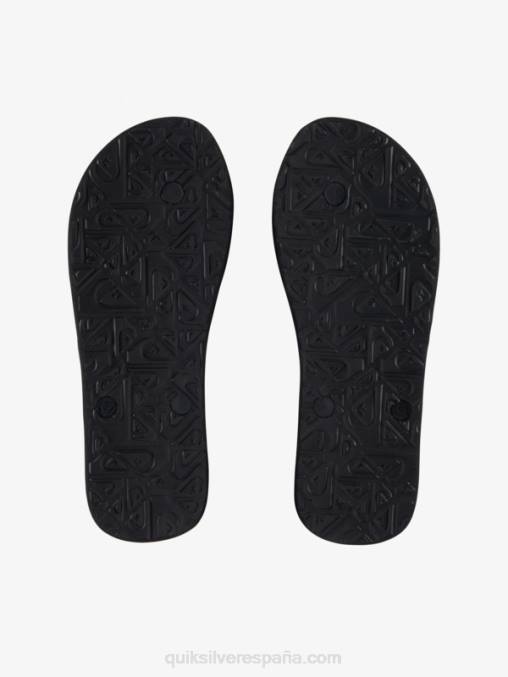 negro chanclas molokai core D6T4D592 hombres Quiksilver