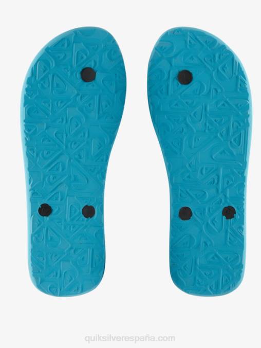 negro chanclas molokai core D6T4D595 hombres Quiksilver