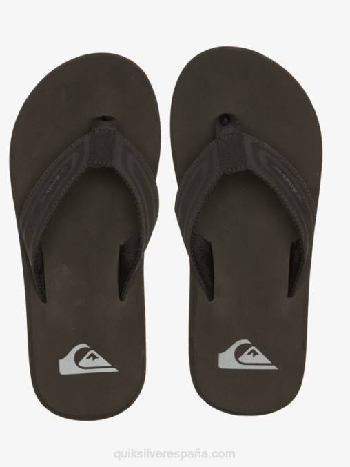 negro sandalias core con llave inglesa D6T4D971 hombres Quiksilver