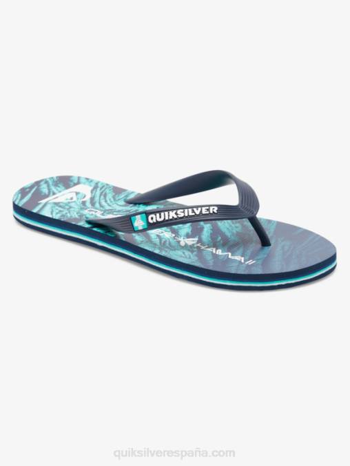 verde 1 chanclas molokai de cosecha propia D6T4D1861 hombres Quiksilver