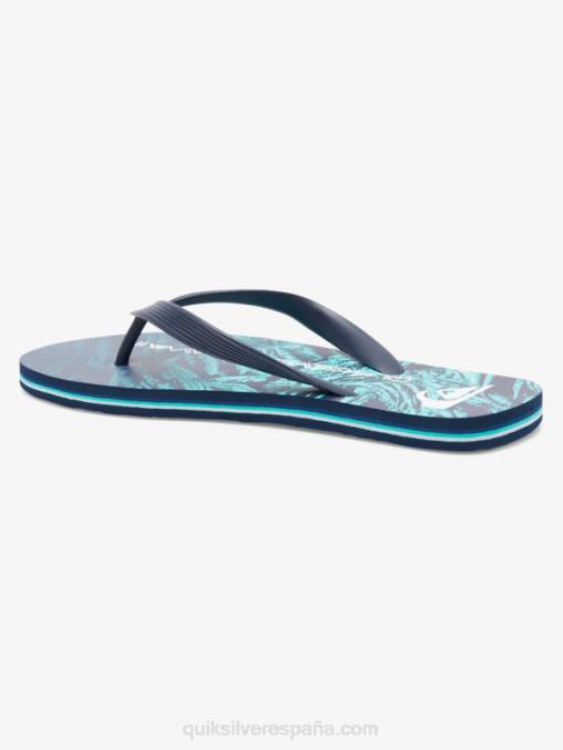 verde 1 chanclas molokai de cosecha propia D6T4D1861 hombres Quiksilver