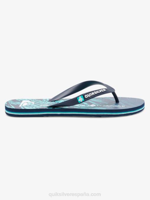 verde 1 chanclas molokai de cosecha propia D6T4D1861 hombres Quiksilver