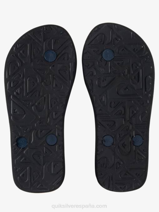 Gris oscuro 8-16 chanclas molokai D6T4D2028 Niños Quiksilver