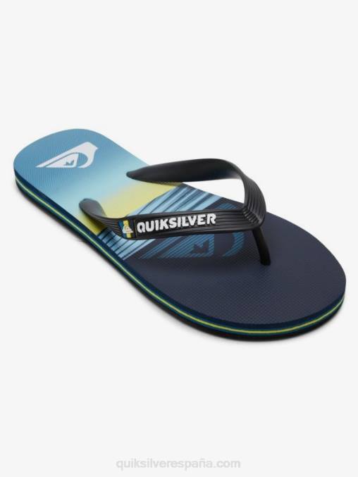 azul 1 8-16 chanclas molokai D6T4D2031 Niños Quiksilver