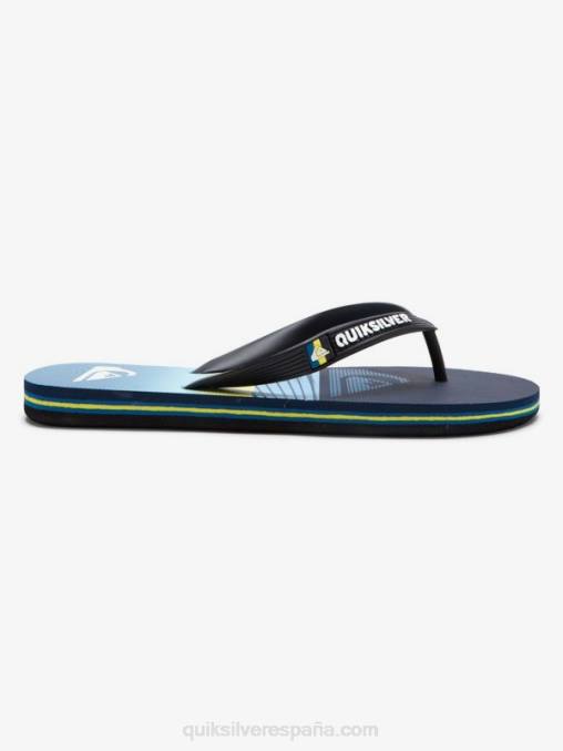 azul 1 8-16 chanclas molokai D6T4D2031 Niños Quiksilver