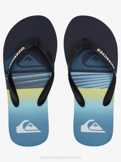 azul 1 8-16 chanclas molokai D6T4D2031 Niños Quiksilver