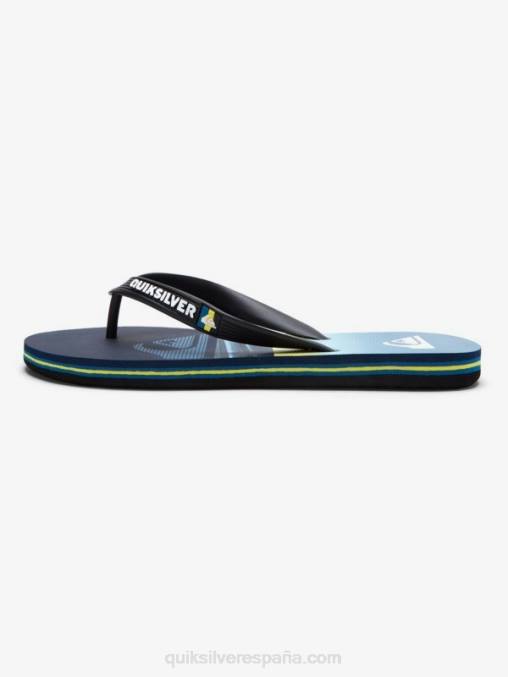 azul 1 8-16 chanclas molokai D6T4D2031 Niños Quiksilver