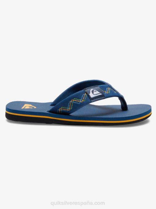 azul 1 8-16 molokai sandalias con puntadas D6T4D2149 Niños Quiksilver