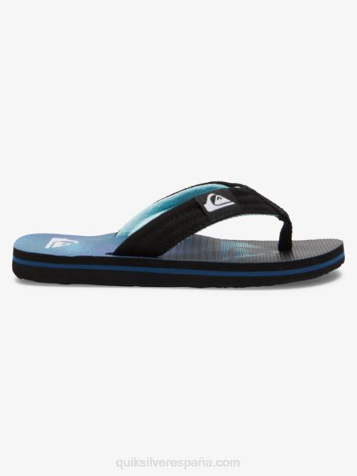 azul 1 8-16 molokai sandalias layback D6T4D1993 Niños Quiksilver