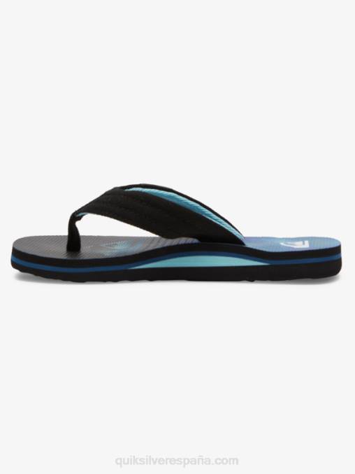 azul 1 8-16 molokai sandalias layback D6T4D1993 Niños Quiksilver