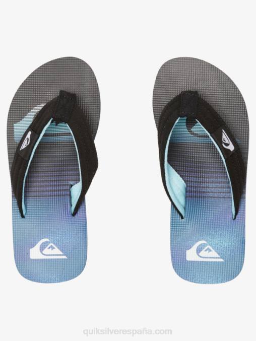 azul 1 8-16 molokai sandalias layback D6T4D1993 Niños Quiksilver