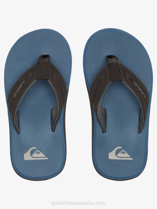 azul 1 Sandalias con núcleo de llave inglesa 8-16 D6T4D2184 Niños Quiksilver