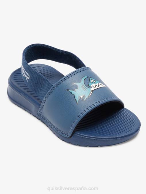 azul 1 sandalias con tiras costa brillante D6T4D2164 Niños Quiksilver