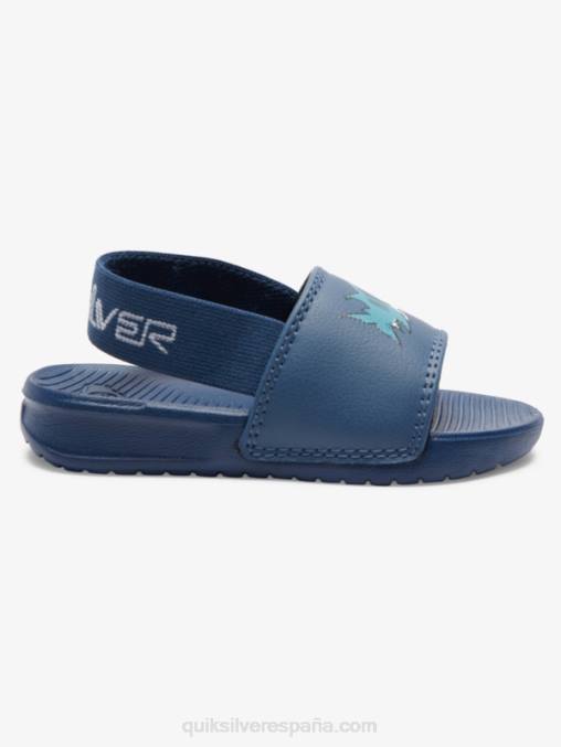 azul 1 sandalias con tiras costa brillante D6T4D2164 Niños Quiksilver