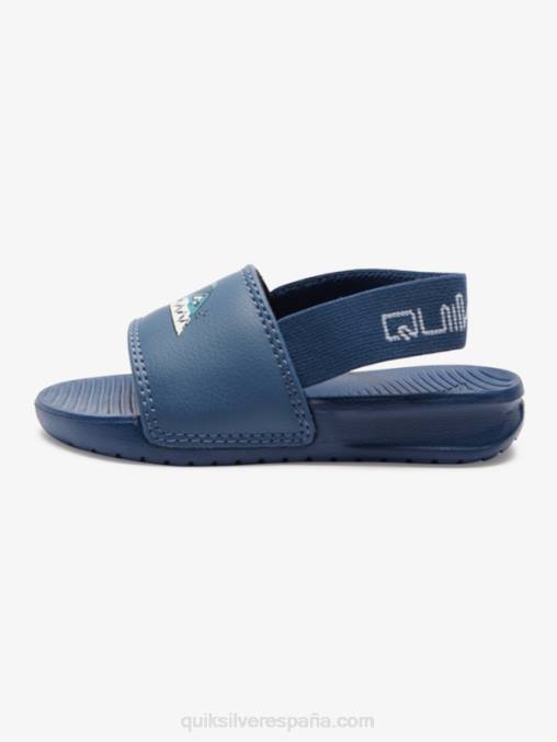 azul 1 sandalias con tiras costa brillante D6T4D2164 Niños Quiksilver