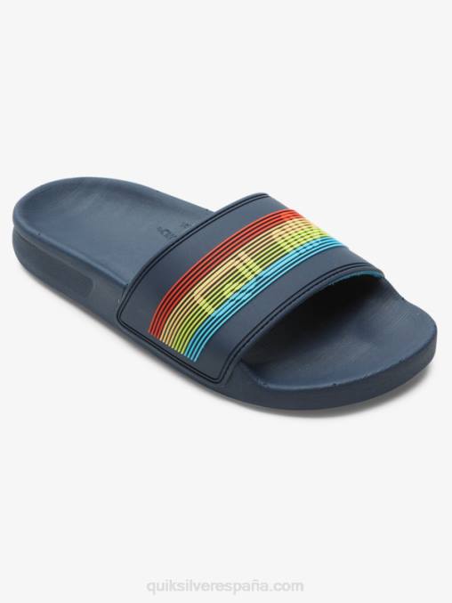 azul 2 8-16 sandalias Rivi con marca denominativa D6T4D2162 Niños Quiksilver